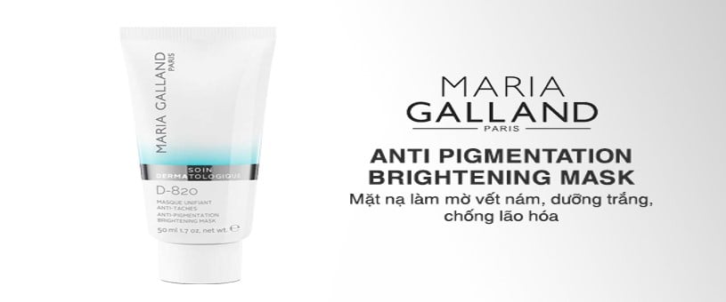 Mặt nạ thải độc Maria Galland Soothing Cleansing Mask D-300 – Đánh bay thần tốc bụi bẩn, độc tố trên da.