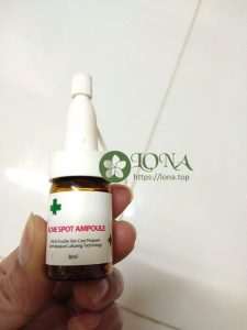 Tế bào gốc Dr pluscell trị mụn mẫu cũ (Nguồn: Lona Home Spa)