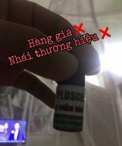 Sản phẩm Pluscell nhái thương hiệu gây nhầm lẫn (Nguồn ảnh: Facebook)