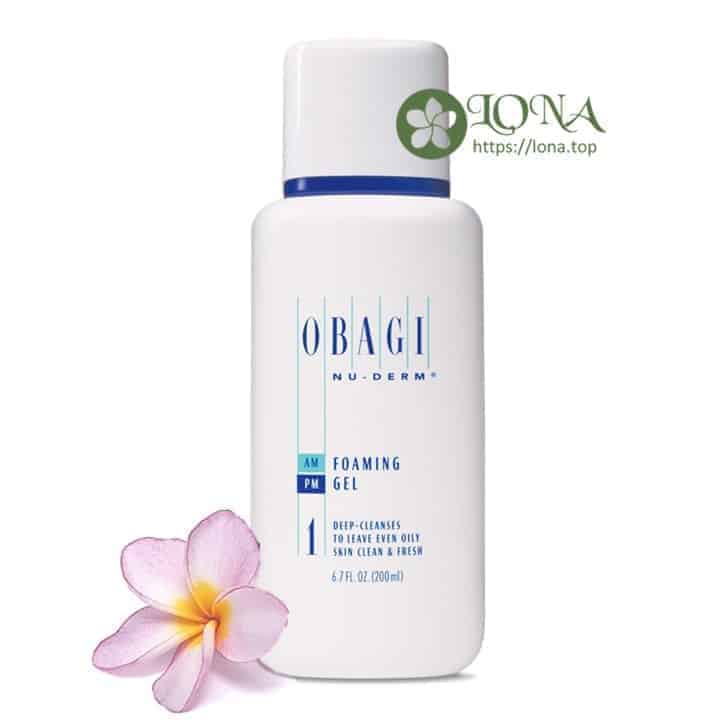 Sữa rửa mặt Obagi Foaming Gel giúp làn da luôn sạch khỏe