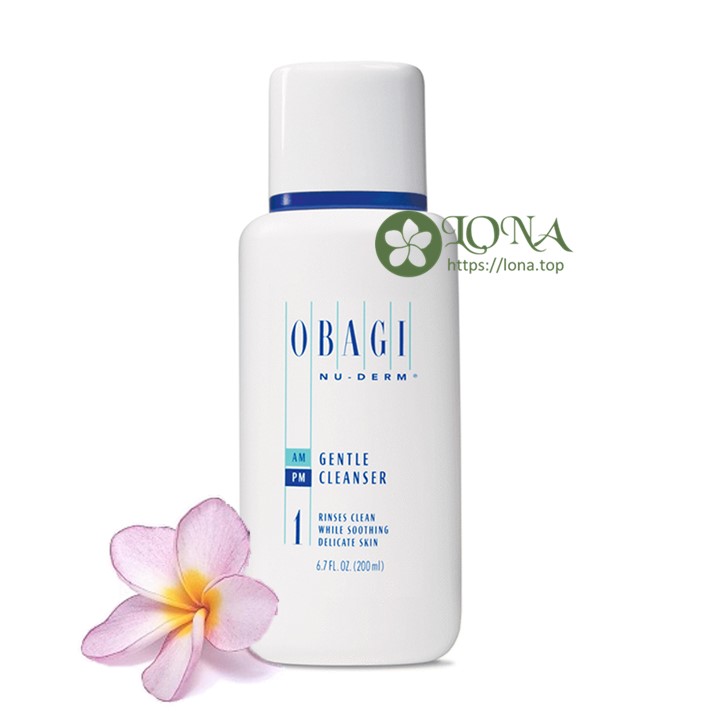 gel rửa mặt obagi nu derm gentle cleanser