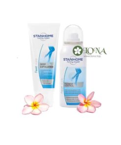 Bộ Xịt Khử Mùi Pedimist Và Tẩy Da Chết Bàn Chân Deep Exfoliation